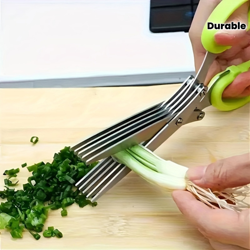 Kitchen Appliances Green - مقص مطبخ من الفولاذ المقاوم للصدأ