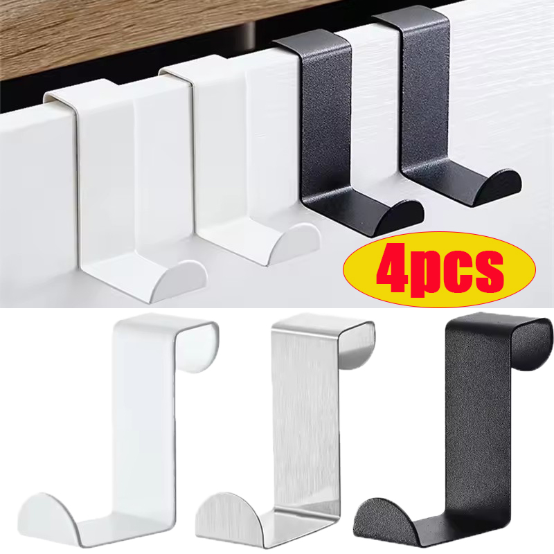 Kitchen Appliances Cabinet - خطافات من الفولاذ المقاوم للصدأ قابلة
