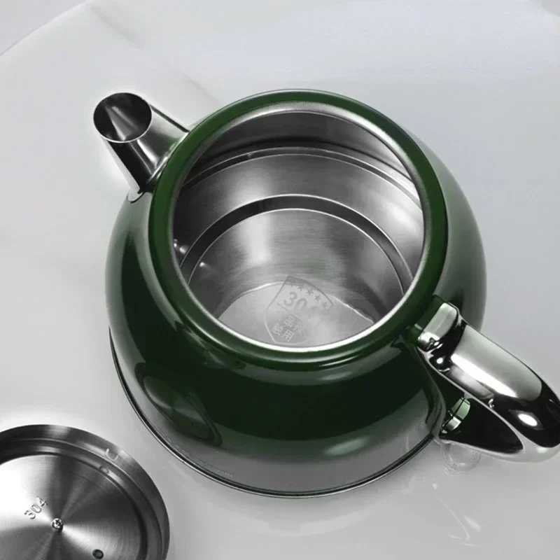 Kitchen Appliances Green - غلاية كهربائية منزلية بتصميم عتيق وعصري