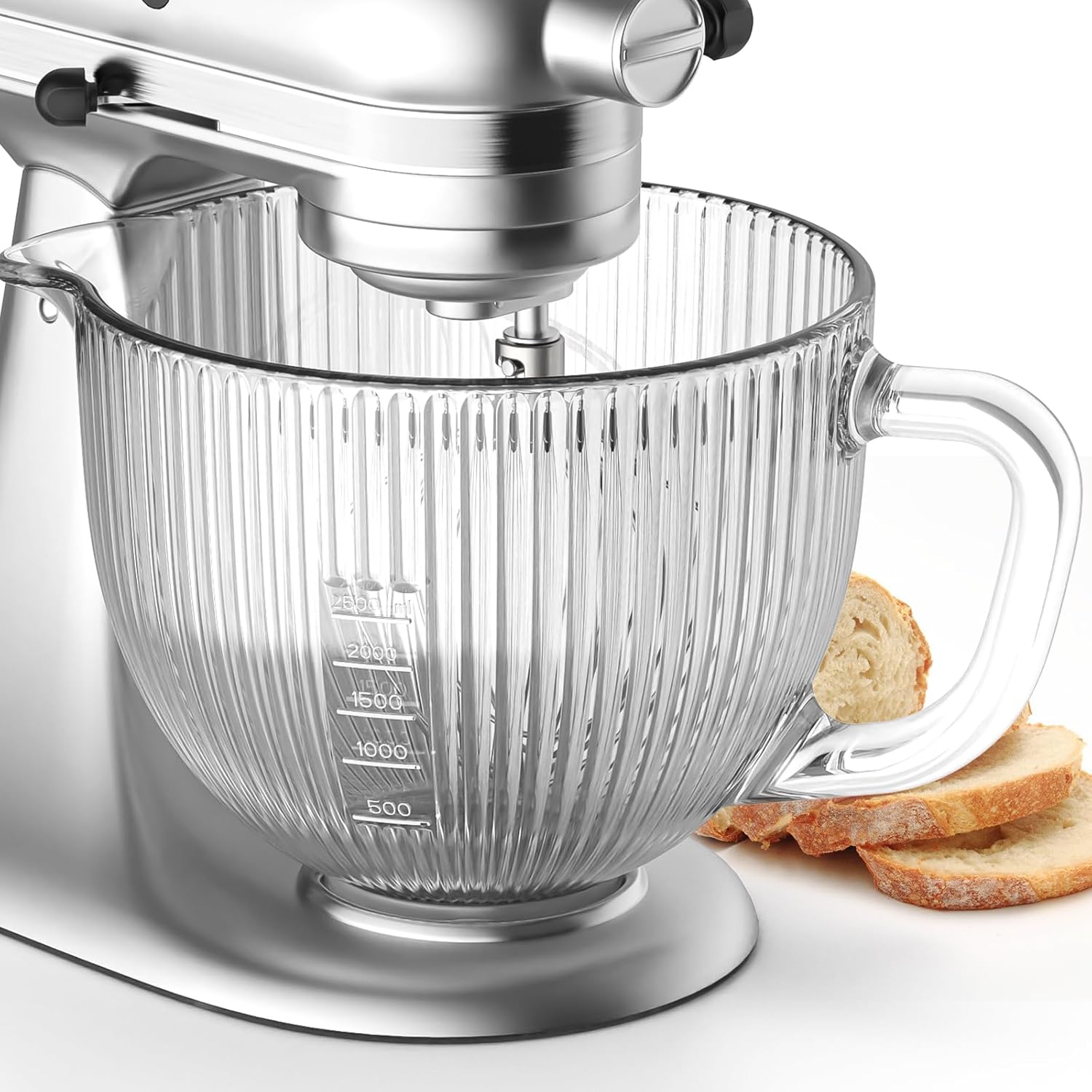 Meat Grinder Attachment - وعاء زجاجي GVODE لخلاط كيتشن ايد،