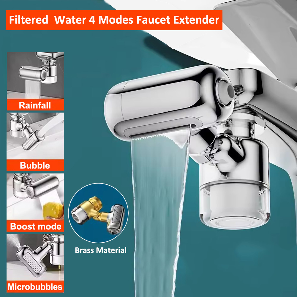 Kitchen Appliances Bundle - موسع صنبور مطبخ عالمي بأربعة أوضاع