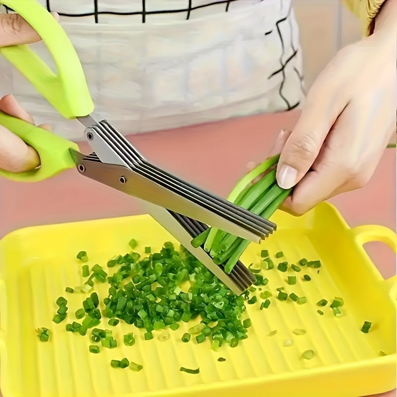 مقص مطبخ من الفولاذ المقاوم لل - مراجعة Kitchen Appliances Green وسعره