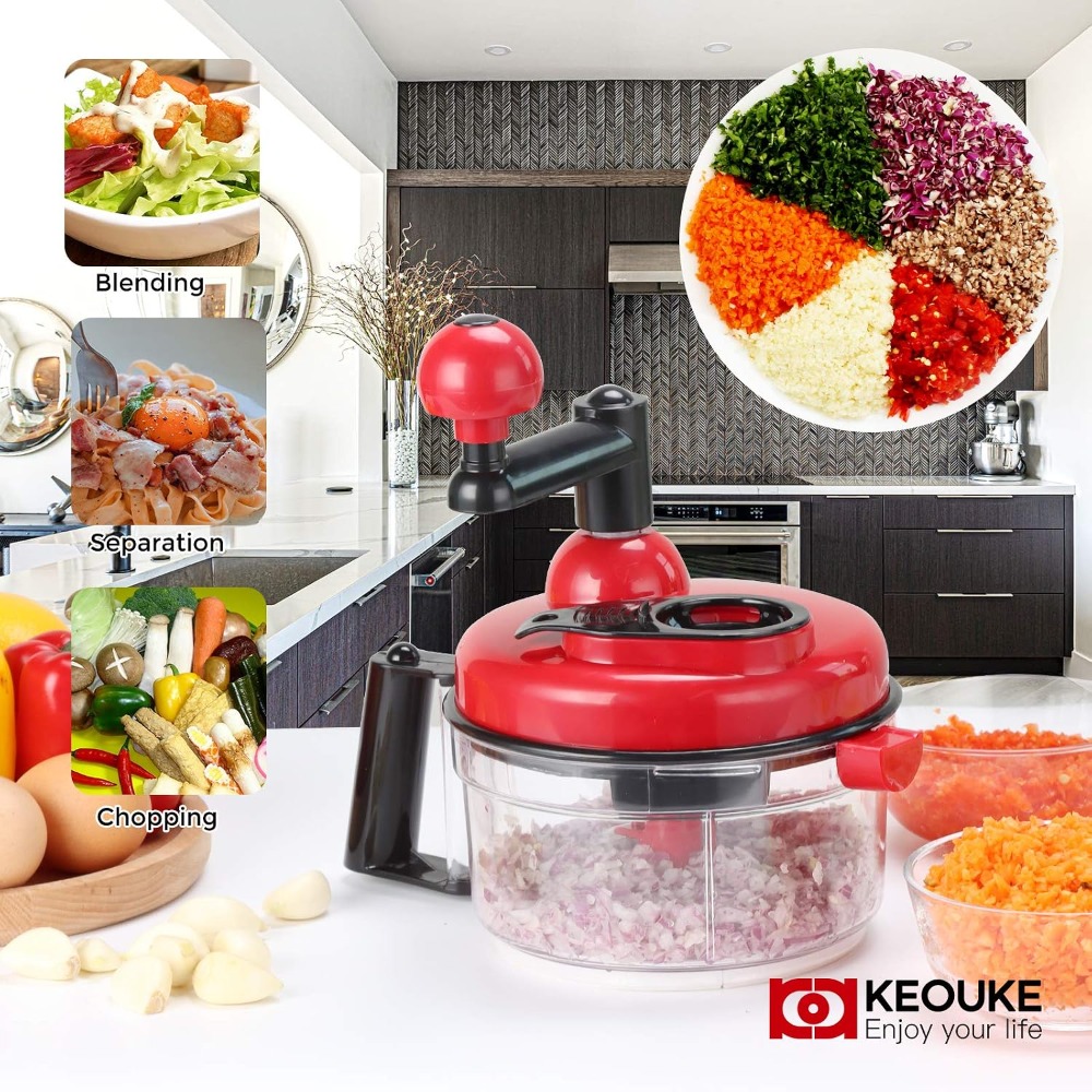 مفرمة طعام يدوية - محضرة طعام  - مراجعة Food Processor Large وسعره
