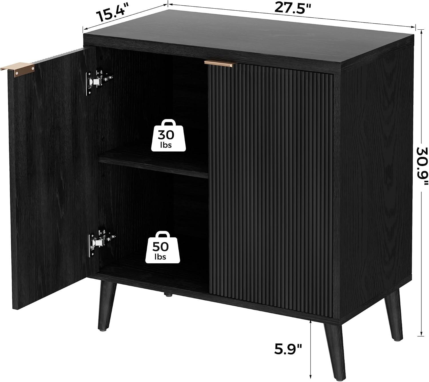 خزانة بوفيه مخددة حديثة مع مسا - مراجعة Kitchen Appliances Cabinet وسعره