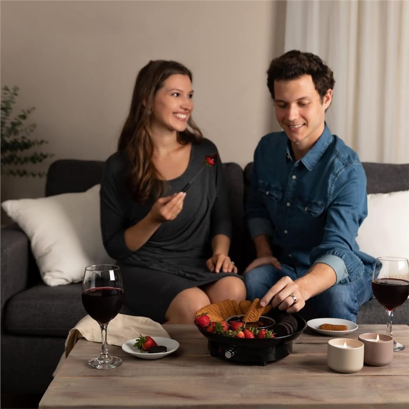 طقم وعاء فوندو كهربائي مع تحكم - مراجعة Fondue Set Electric وسعره