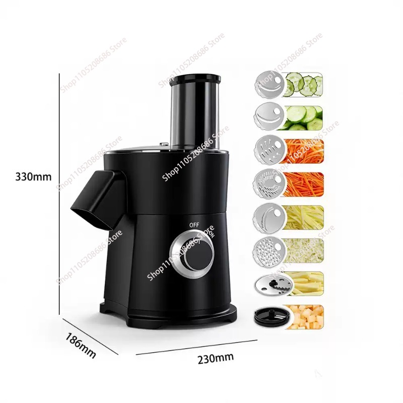 قطاعة الخضروات الكهربائية، محض - مراجعة Food Processor Large وسعره