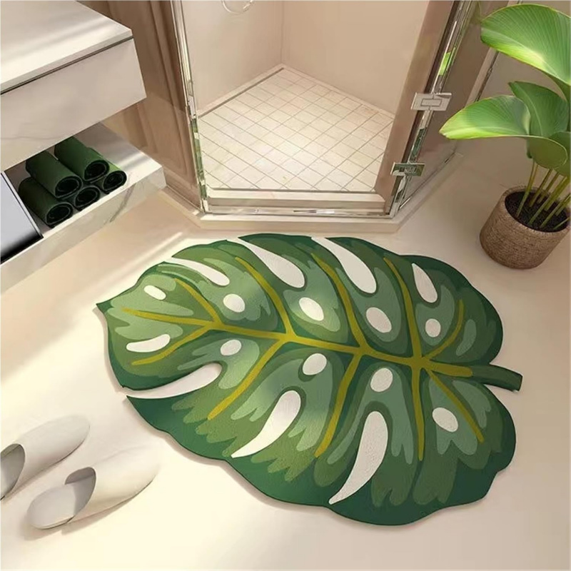 سجادة VIKAMA بنمط أوراق خضراء  - مراجعة Kitchen Appliances Green وسعره