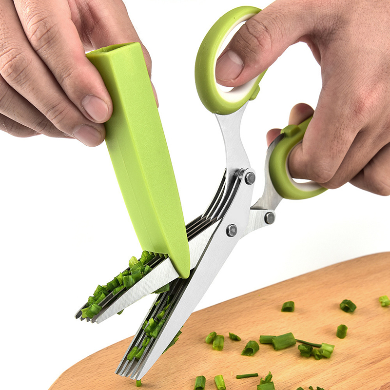 متعدد الطبقات مقص الفولاذ المق - مراجعة Kitchen Appliances Green وسعره