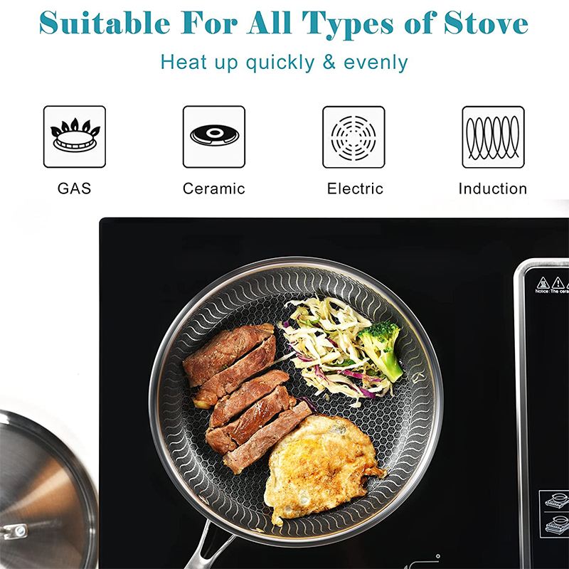 LMETJMA مقلاة من الفولاذ المقا - مراجعة Fondue Set Electric وسعره