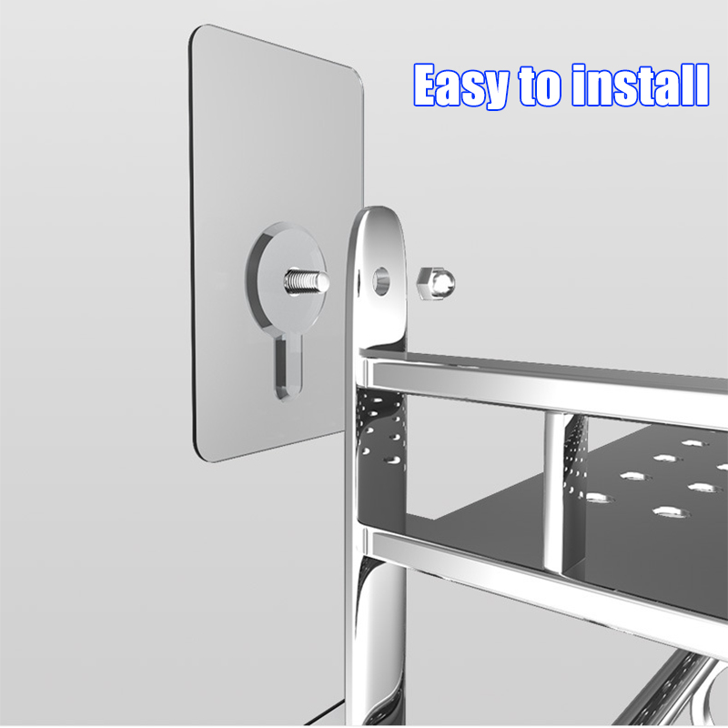 10 قطعة الجرف لاصق جدار السنان - مراجعة Kitchen Appliances Cabinet وسعره