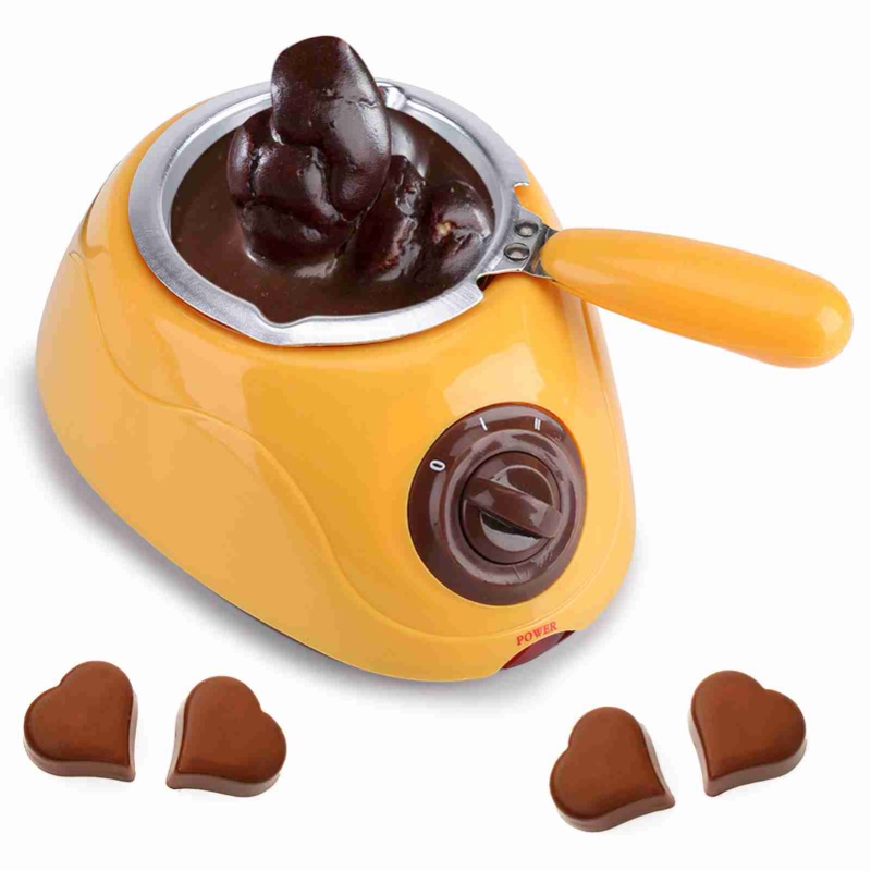مجموعة وعاء إذابة الشوكولاتة،  - مراجعة Fondue Set Electric وسعره