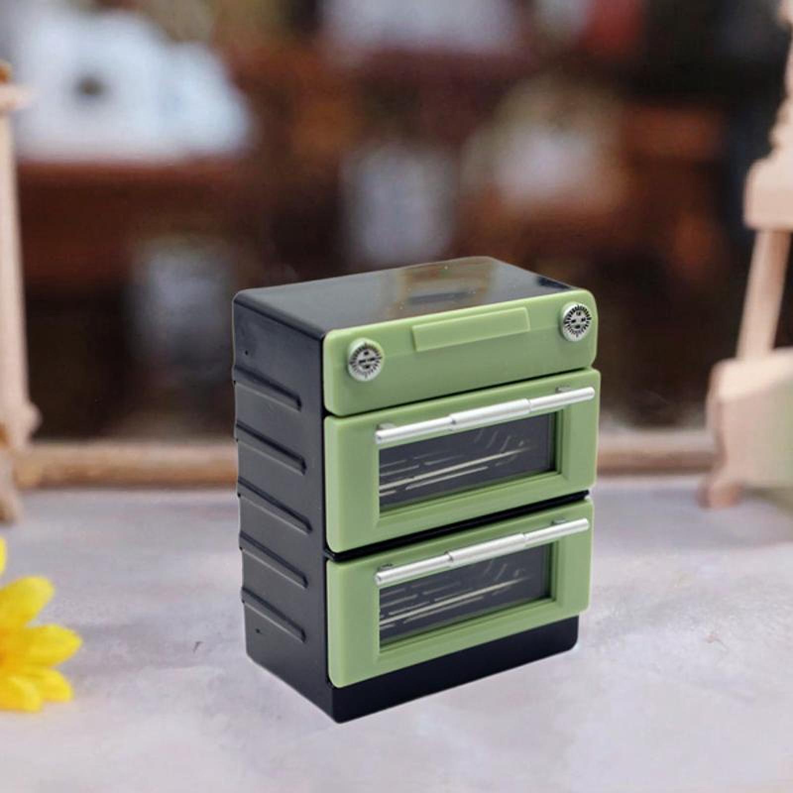 فرن مصغر لأثاث بيت الدمى، رف ق - مراجعة Kitchen Appliances Green وسعره