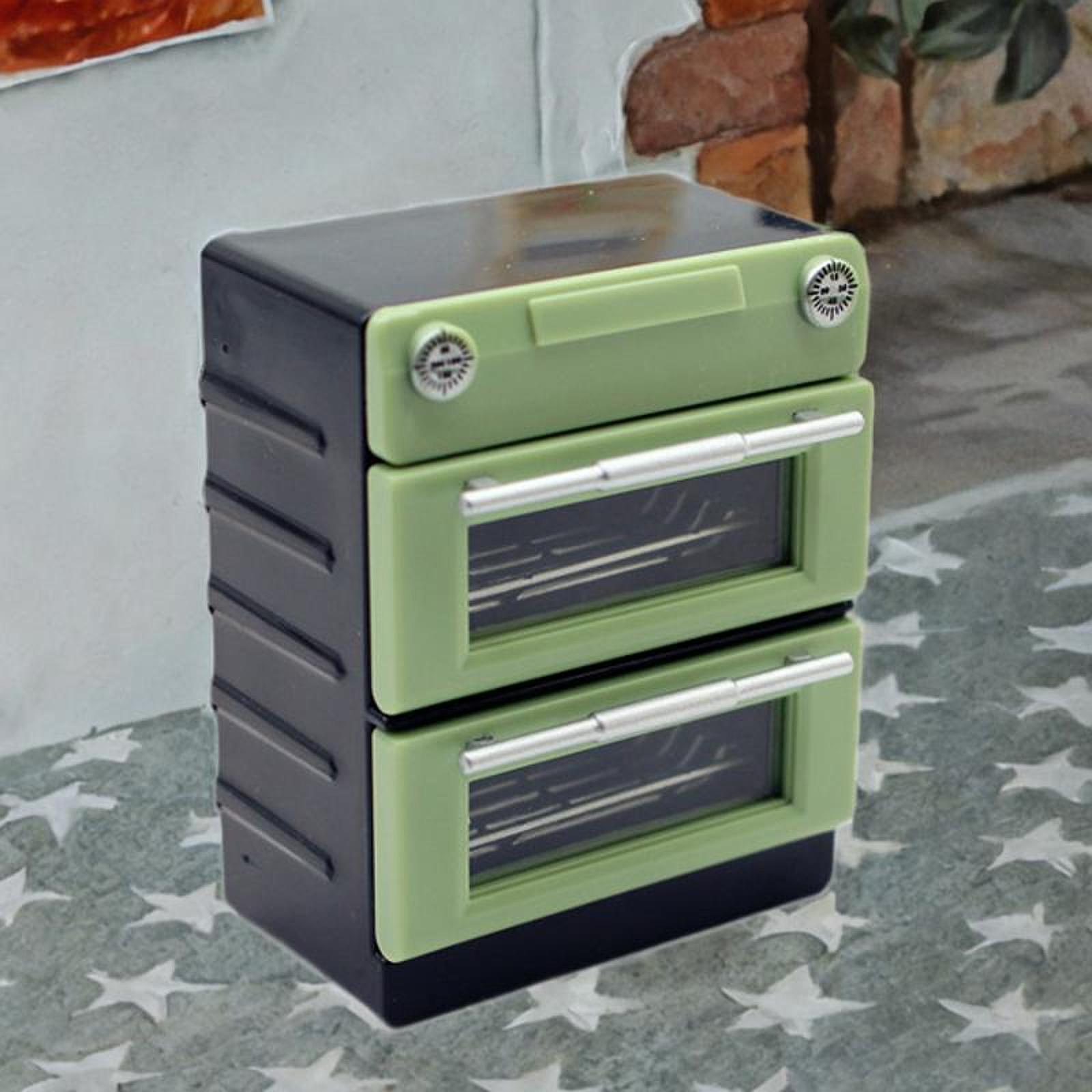 فرن مصغر لأثاث بيت الدمى، رف ق - مراجعة Kitchen Appliances Green وسعره