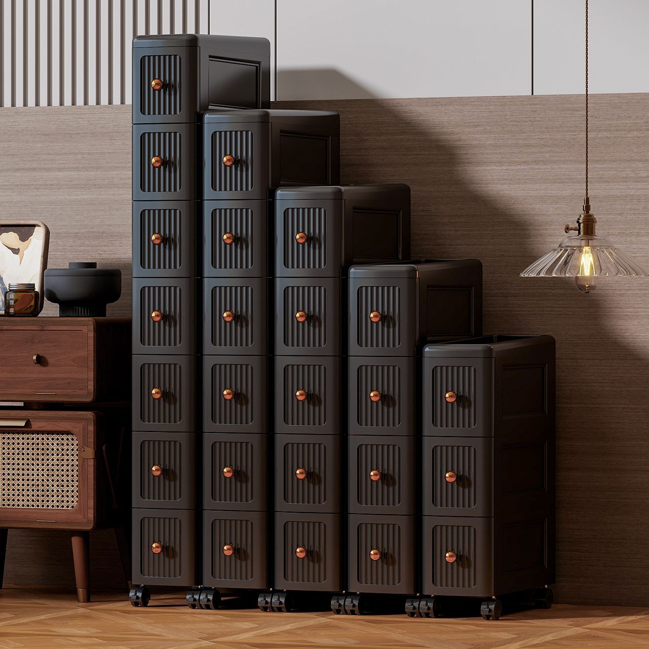 خزانة تخزين ضيقة بعرض 15 سم -  - مراجعة Kitchen Appliances Cabinet وسعره