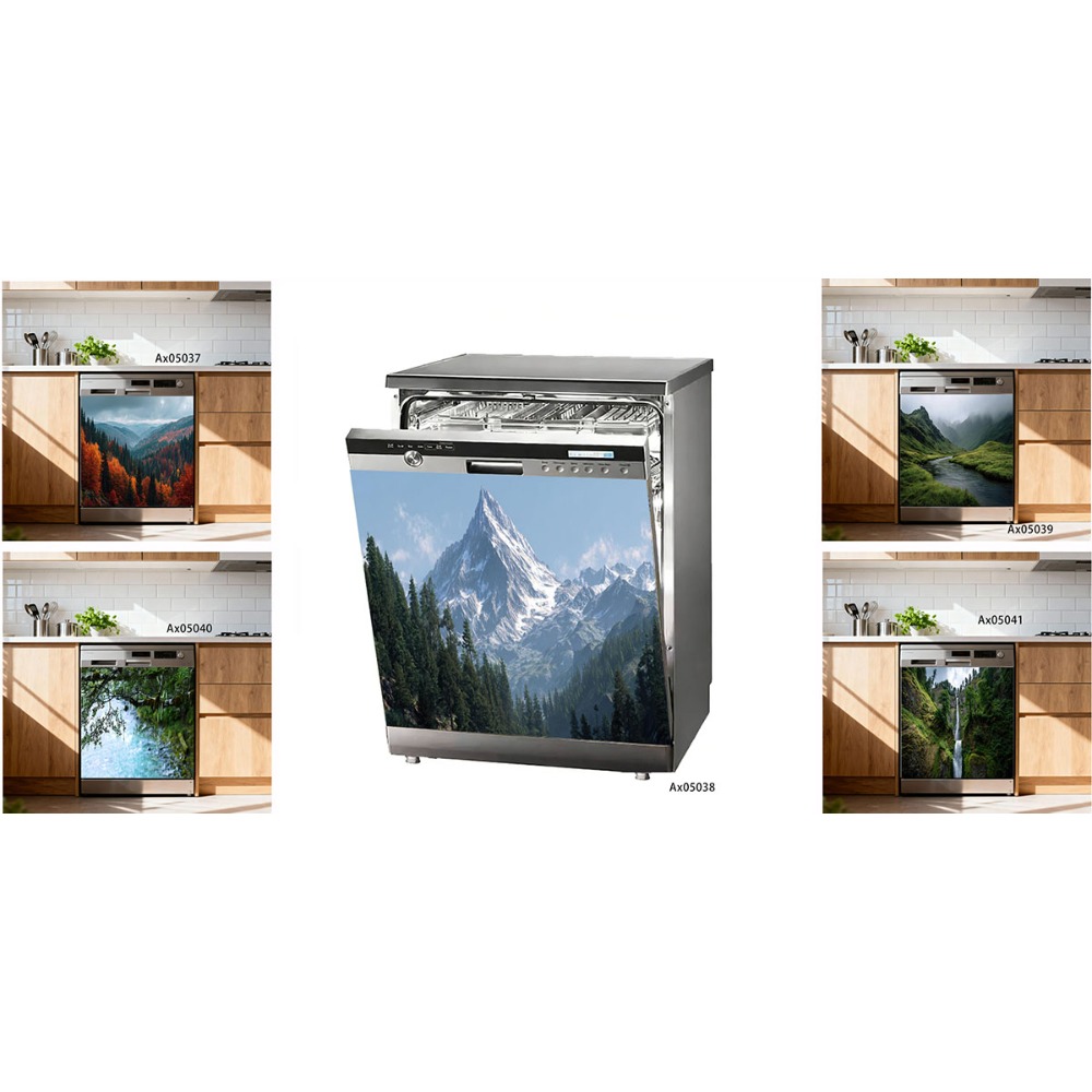 ملصق أخضر بتصميم أوراق الصنوبر - مراجعة Kitchen Appliances Green وسعره