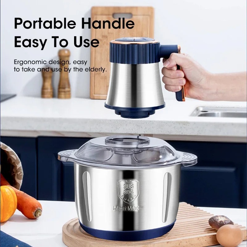 مفرمة لحم كهربائية سعة 5 لتر م - مراجعة Food Processor Large وسعره