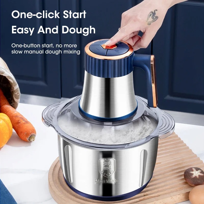 مفرمة لحم كهربائية سعة 5 لتر م - مراجعة Food Processor Large وسعره