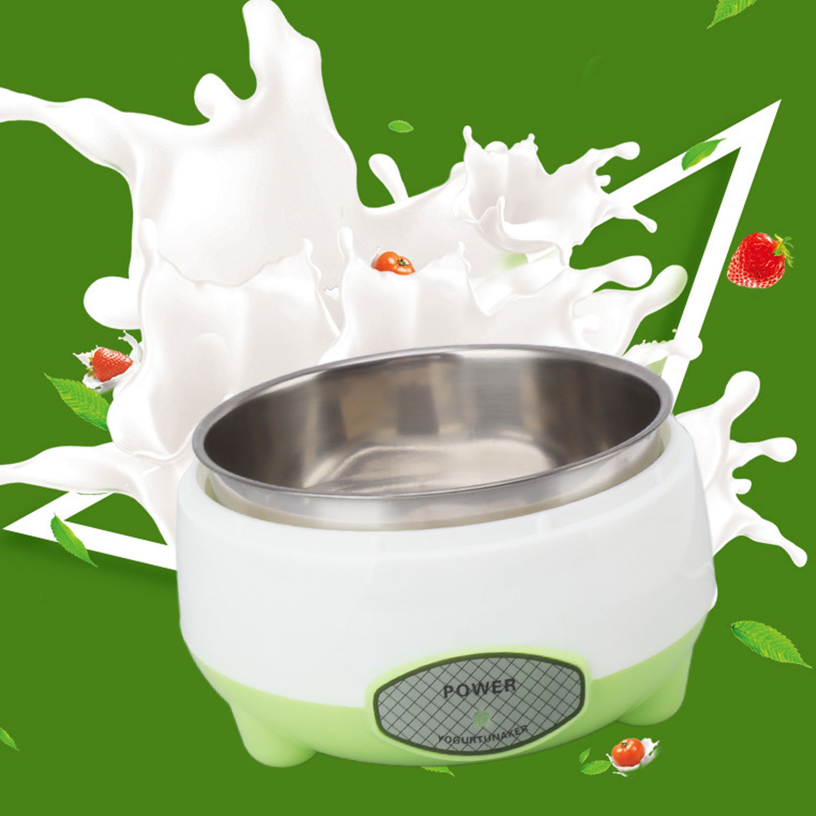 ماكينة صنع الزبادي المدمجة الم - مراجعة Kitchen Appliances Green وسعره