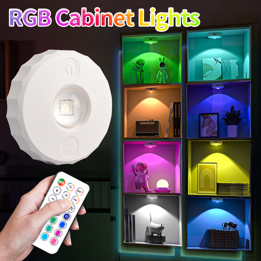 إضاءة خزانة LED ملونة RGB مع ج - مراجعة Kitchen Appliances Cabinet وسعره